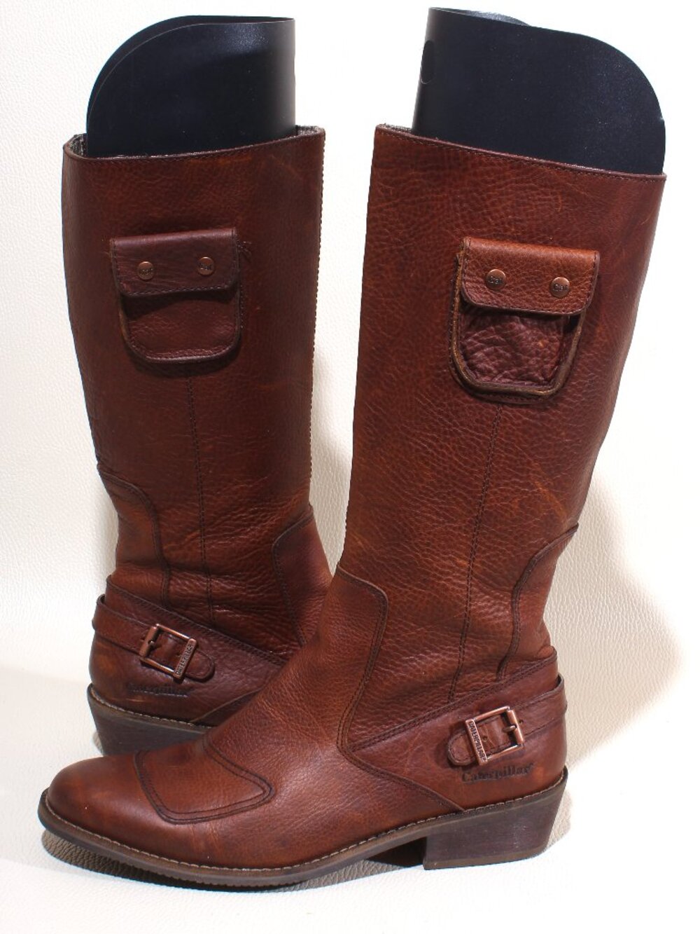 Womens Caterpillar Boots Size 9 Rosie Brown Full Grain Leather Boots